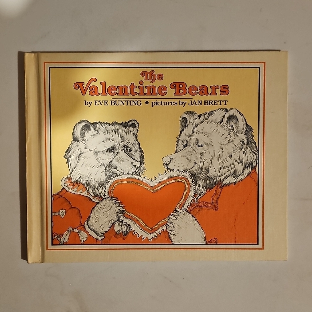 The Valentine Bears Book by Eve Bunting